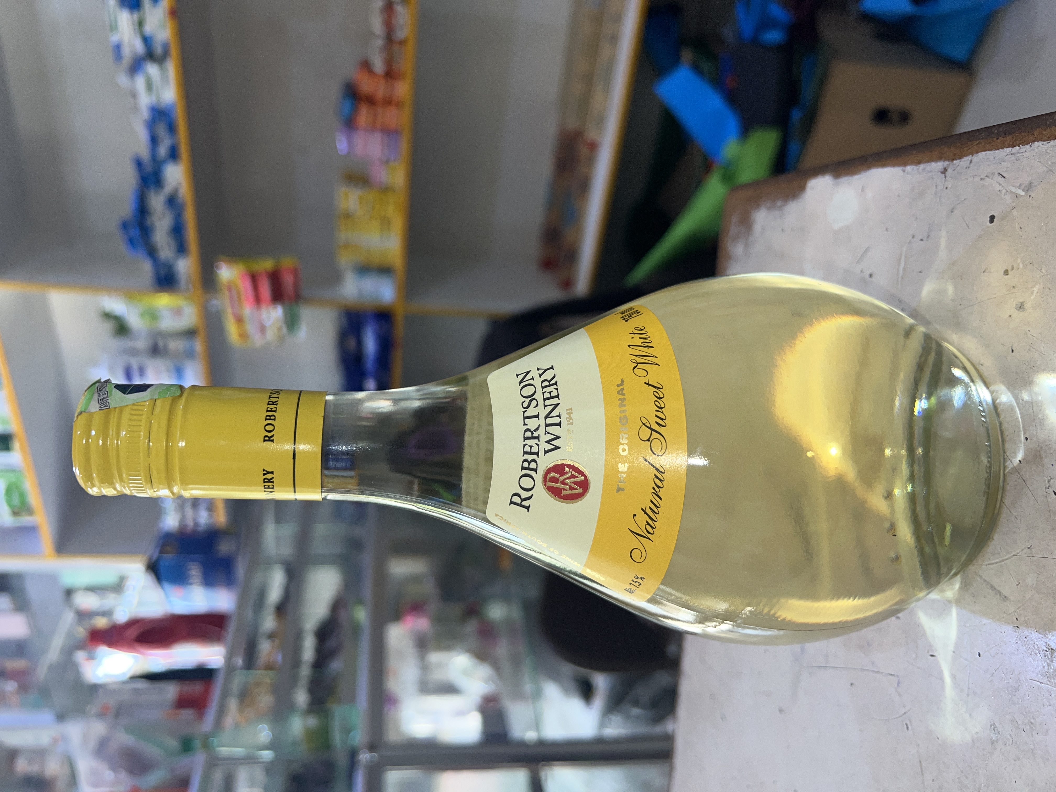Wine Robertson winery natural sweet white 750 ml
